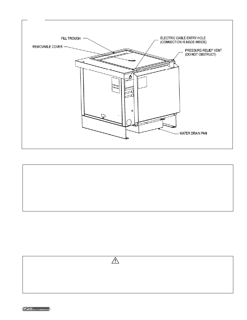Step 3: water connection, Step 4: electrical connection | Southbend STRE-5EZ User Manual | Page 15 / 56