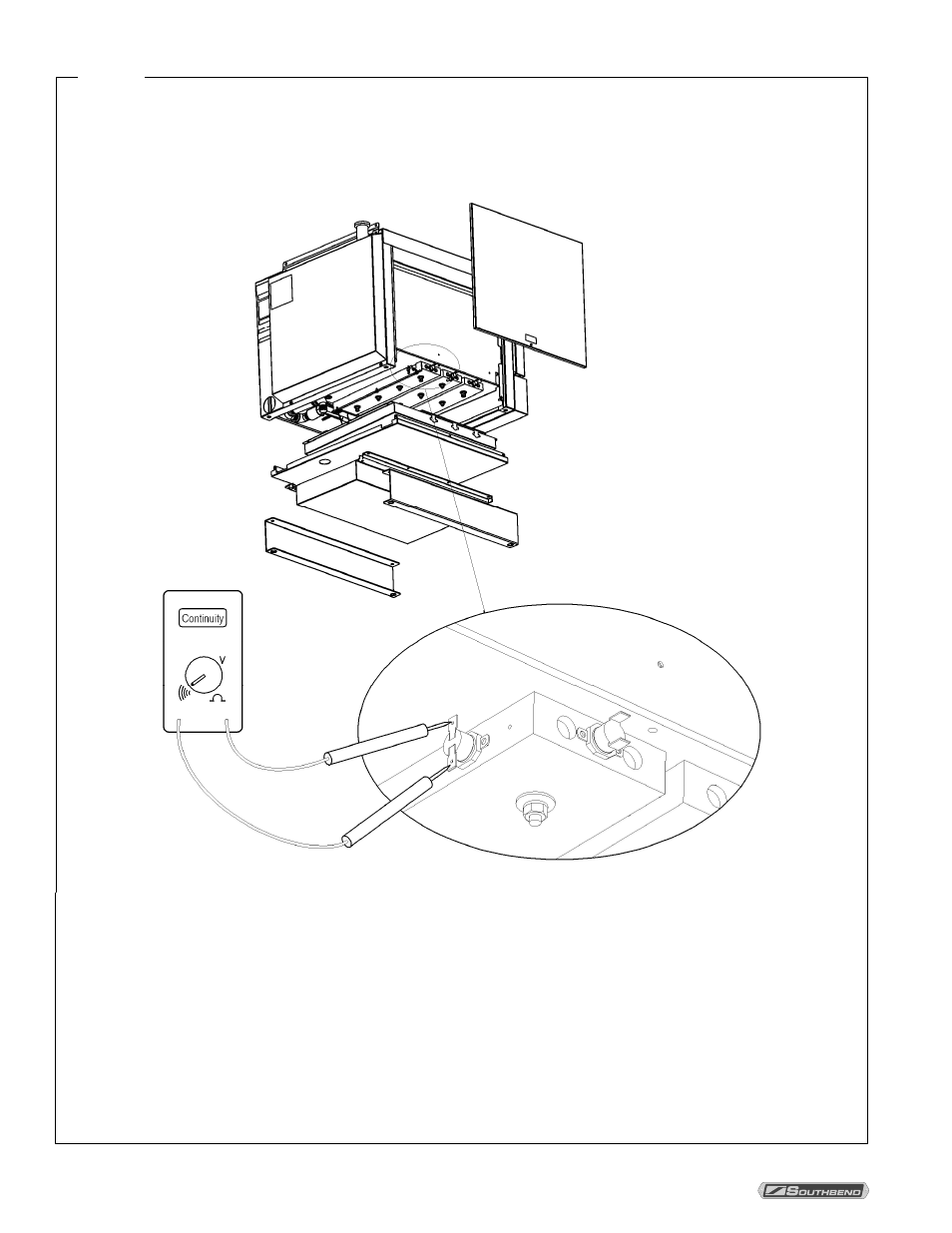 Water-level-control sensor check | Southbend STRE-5EZ User Manual | Page 30 / 56