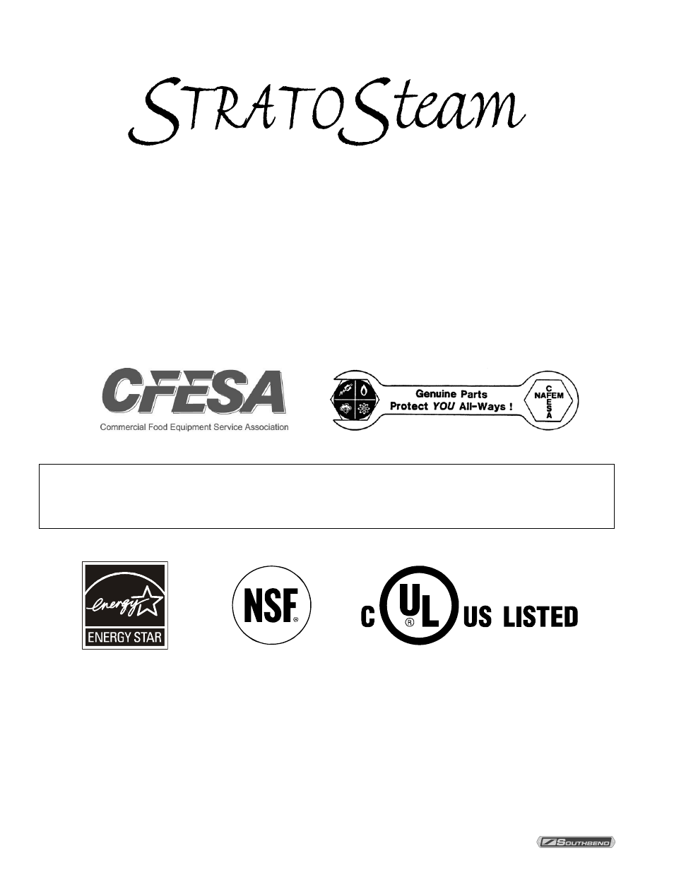 Southbend STRE-5EZ User Manual | Page 56 / 56