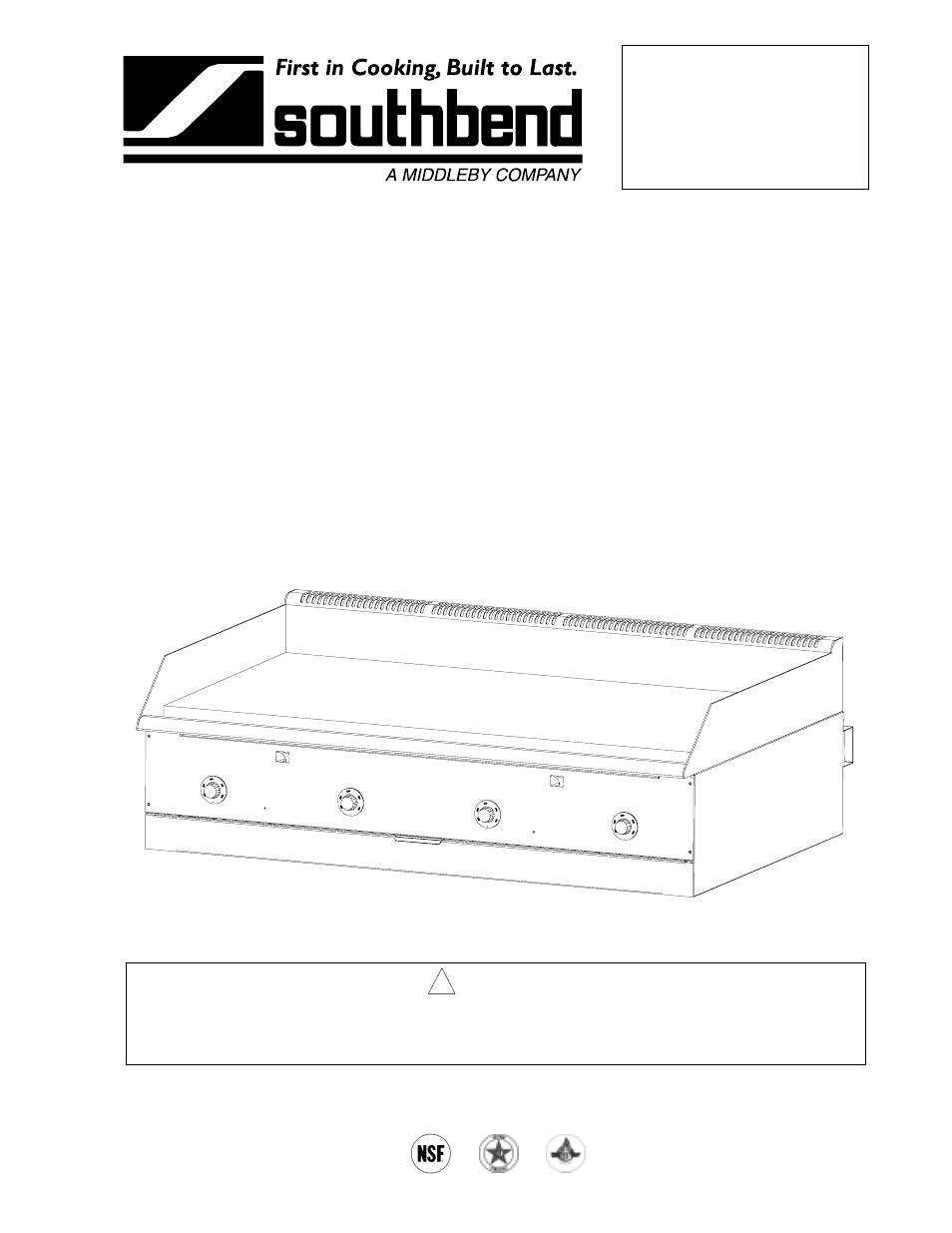 Southbend SGS-48E User Manual | 38 pages