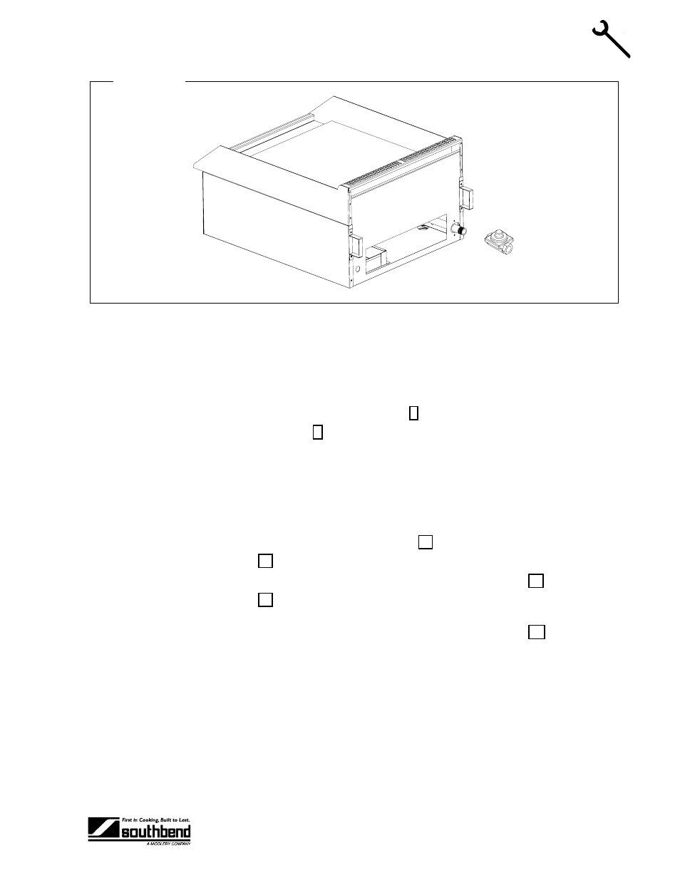 Step 6: check pilot and burner operation, Step 7: condition griddle surface, Step 5 o | Nstallation | Southbend SGS-48E User Manual | Page 17 / 38