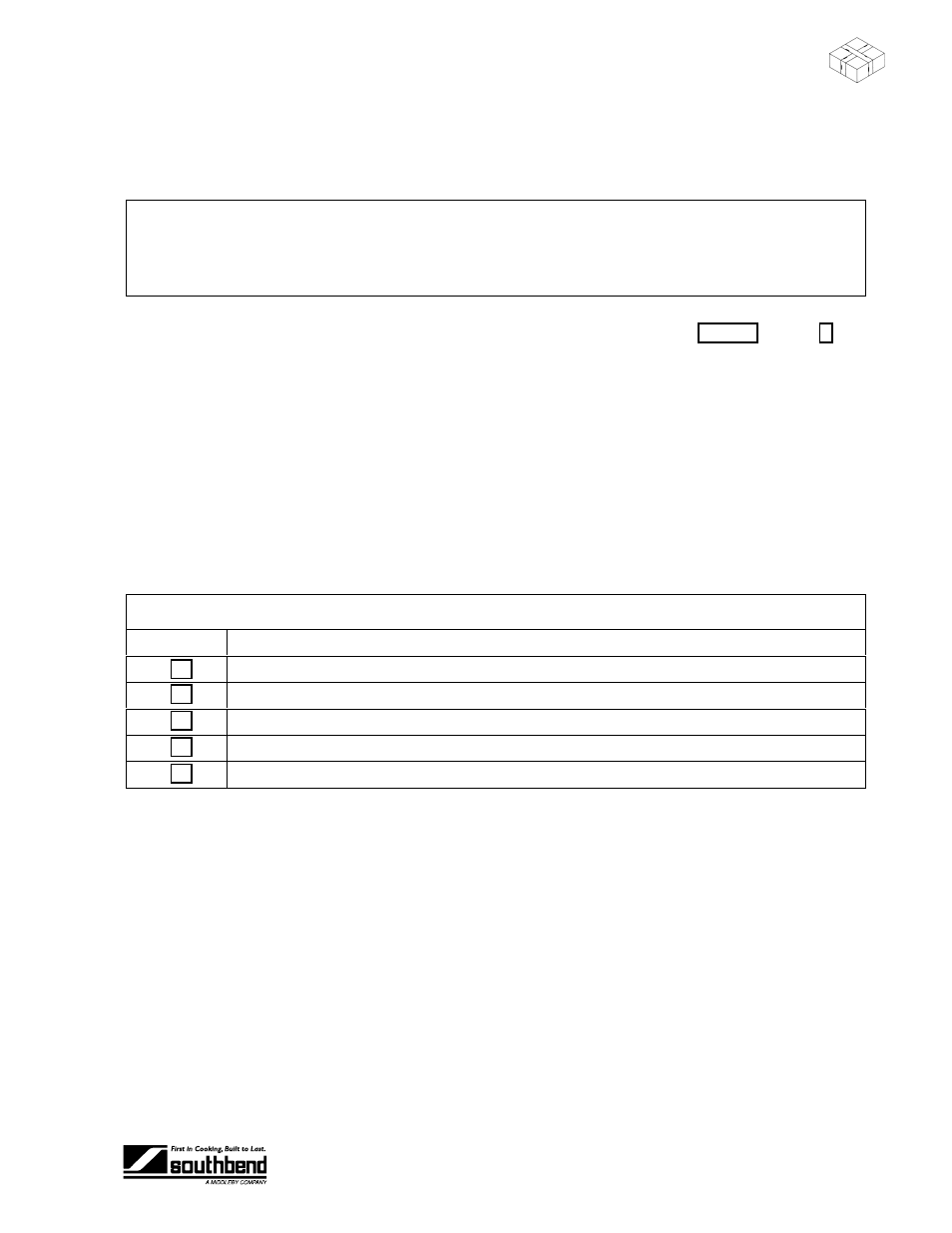 Parts, Arts | Southbend SGS-48E User Manual | Page 27 / 38