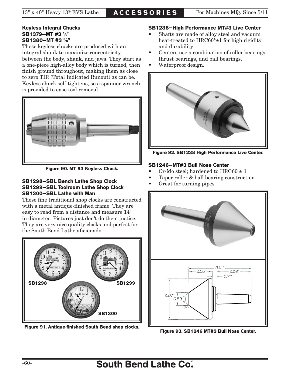 Southbend South Bend SB1051 User Manual | Page 62 / 136