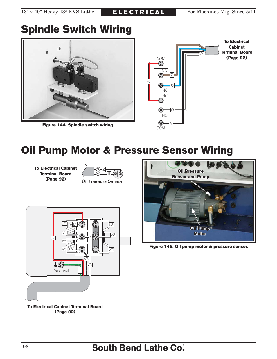 Southbend South Bend SB1051 User Manual | Page 98 / 136