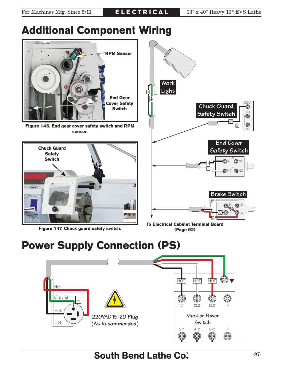 Southbend South Bend SB1051 User Manual | Page 99 / 136