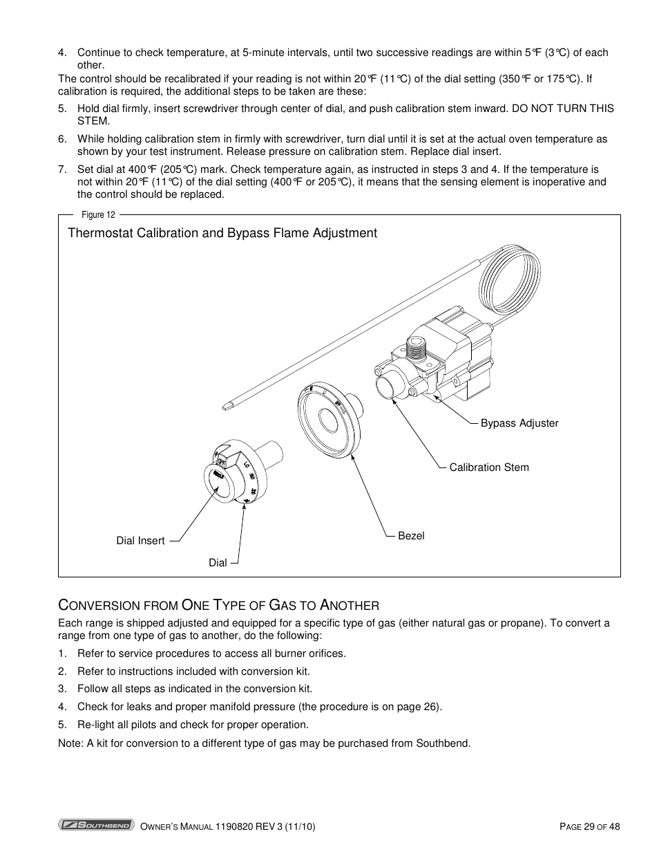 Southbend 4365A User Manual | Page 29 / 48