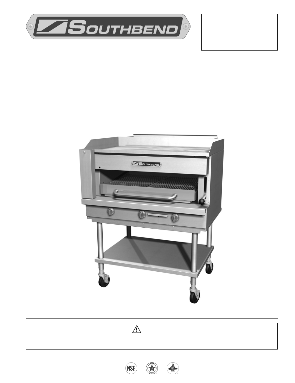 Southbend SSB-45 User Manual | 20 pages
