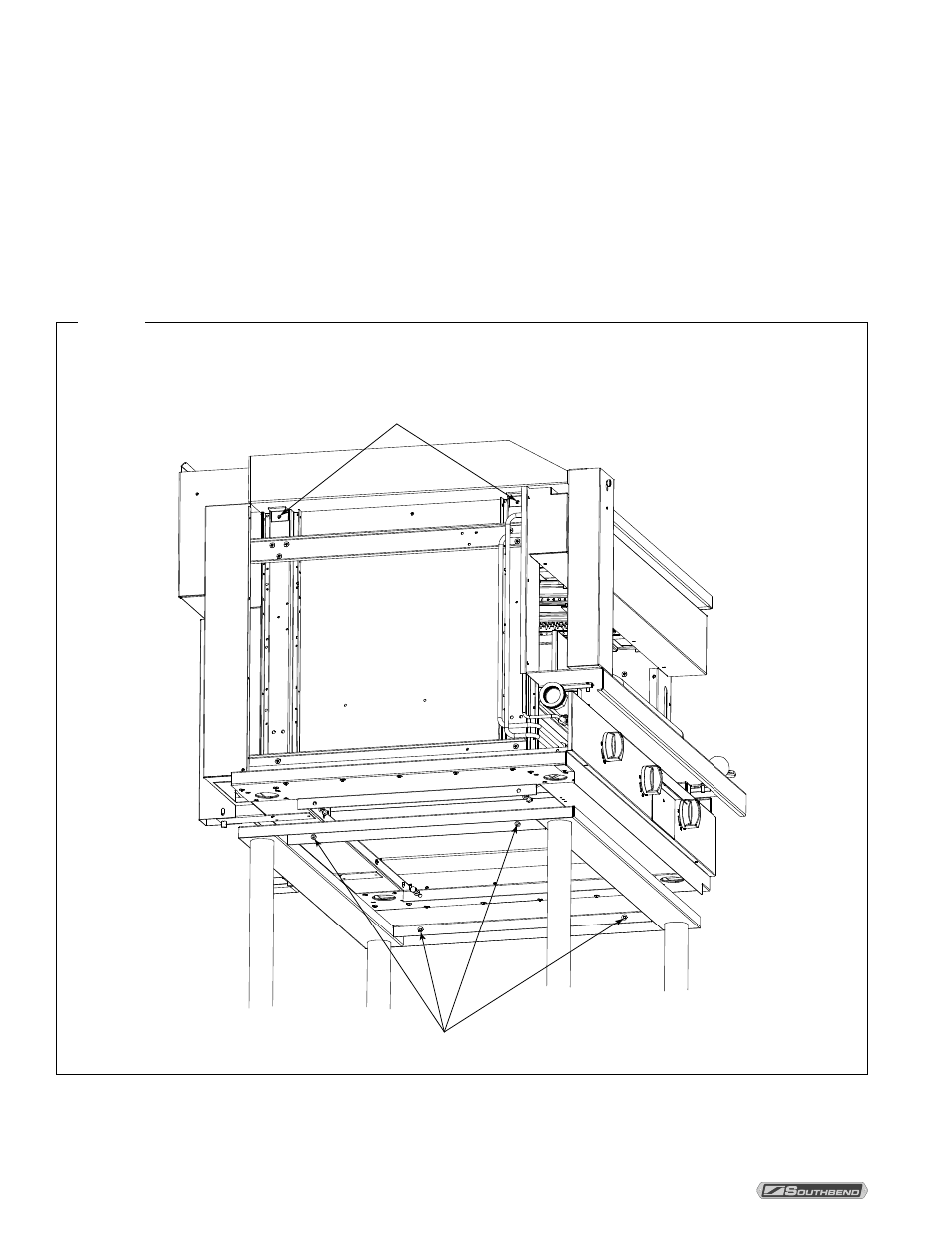 Step 2a: mount on heavy duty stand | Southbend SSB-45 User Manual | Page 12 / 20