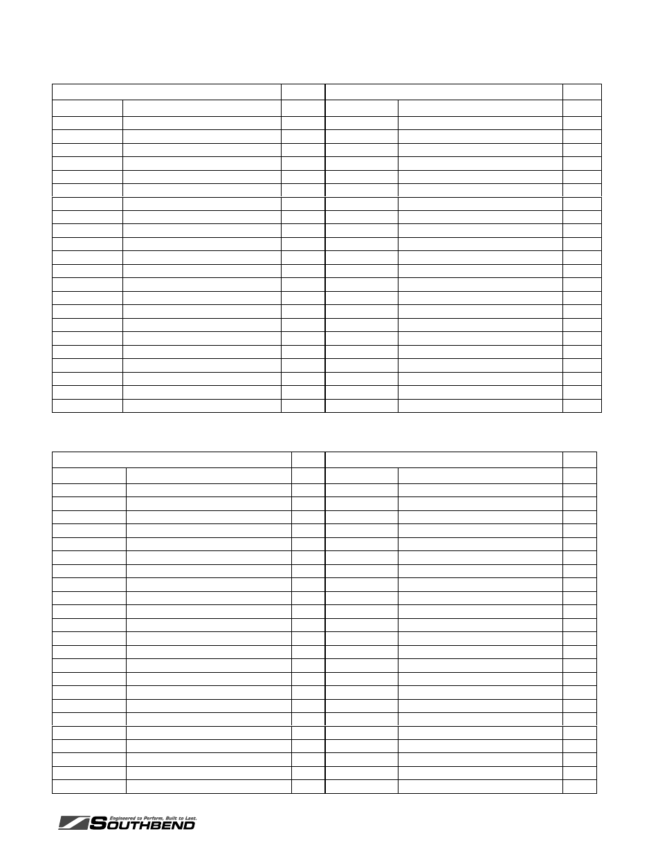 Arts, Cont | Southbend P60-CM-PT User Manual | Page 23 / 28