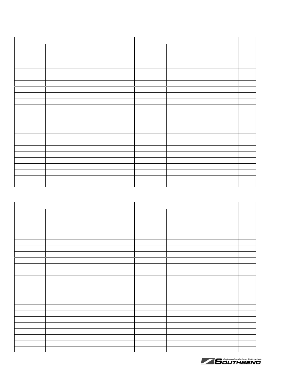 Arts, Cont | Southbend P60-CM-PT User Manual | Page 24 / 28