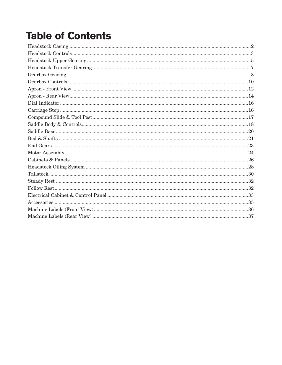 Southbend SB1014 User Manual | Page 107 / 144