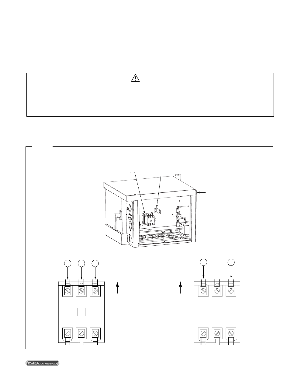 Step 5: electrical connection, Warning, Electrical connection | Southbend StratoSteam STRE-5D User Manual | Page 17 / 56