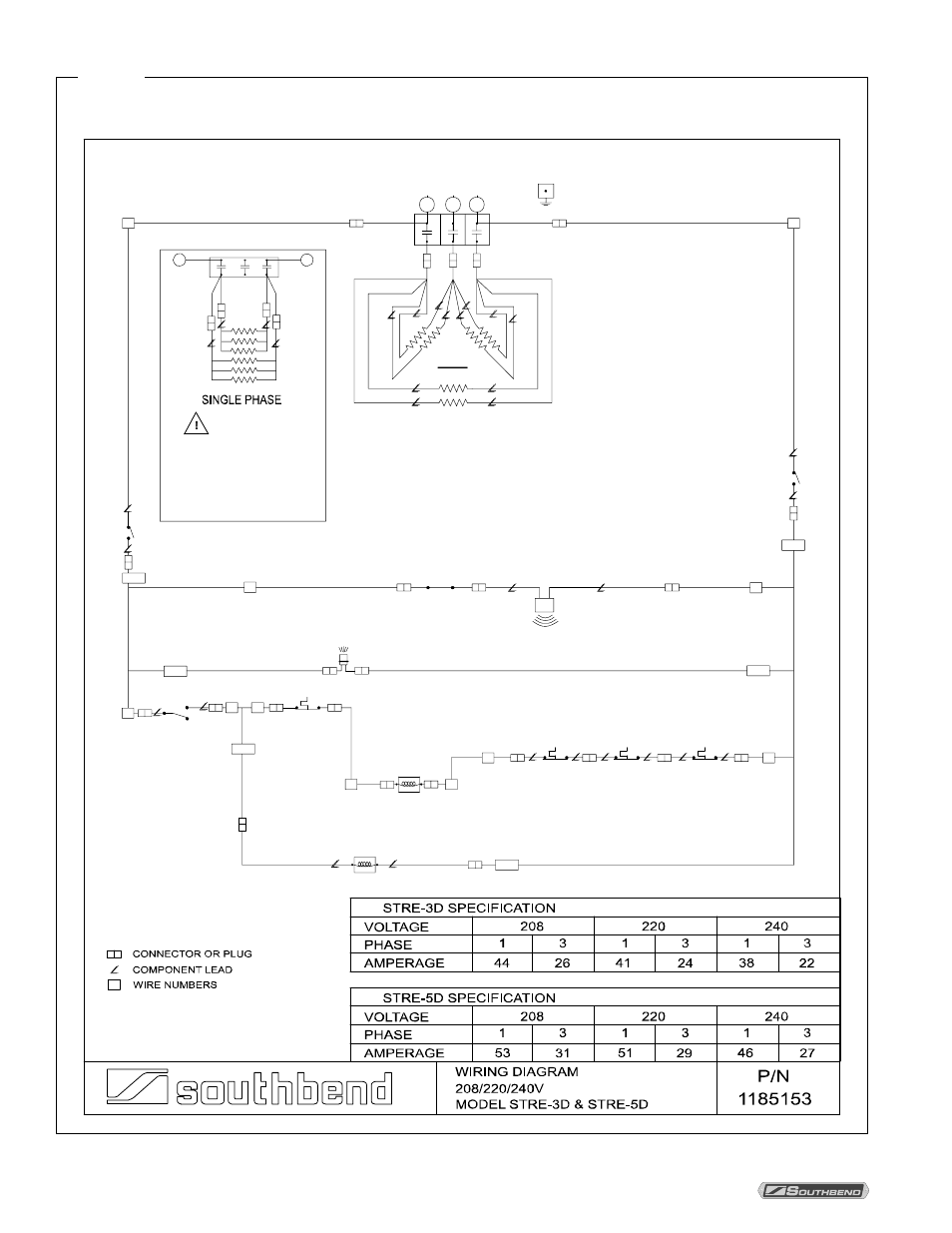 Warning, 56 o, Figure 23 | Southbend StratoSteam STRE-5D User Manual | Page 34 / 56