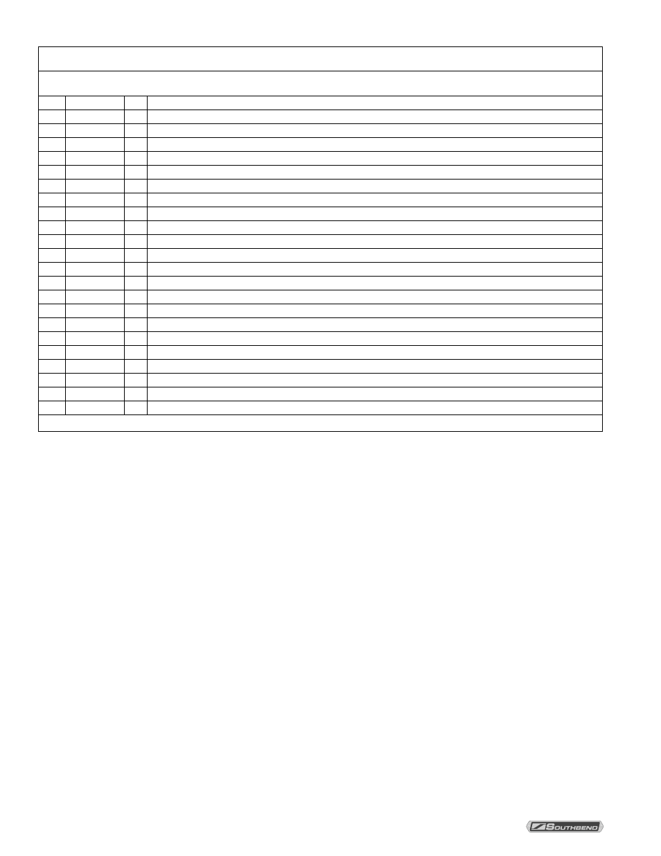 Water train parts | Southbend StratoSteam STRE-5D User Manual | Page 48 / 56