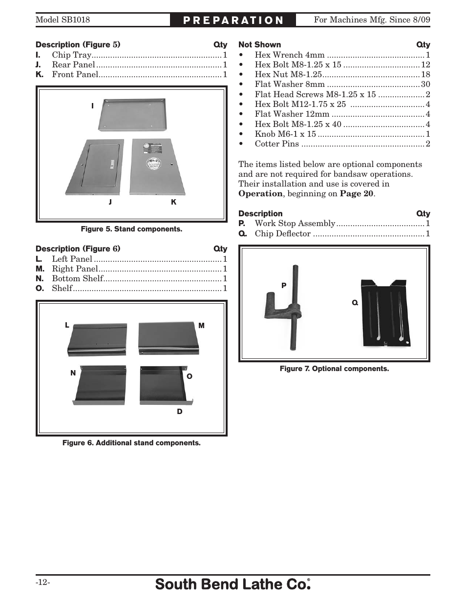 Southbend Swivel Mast Bandsaw sb1018 User Manual | Page 14 / 56