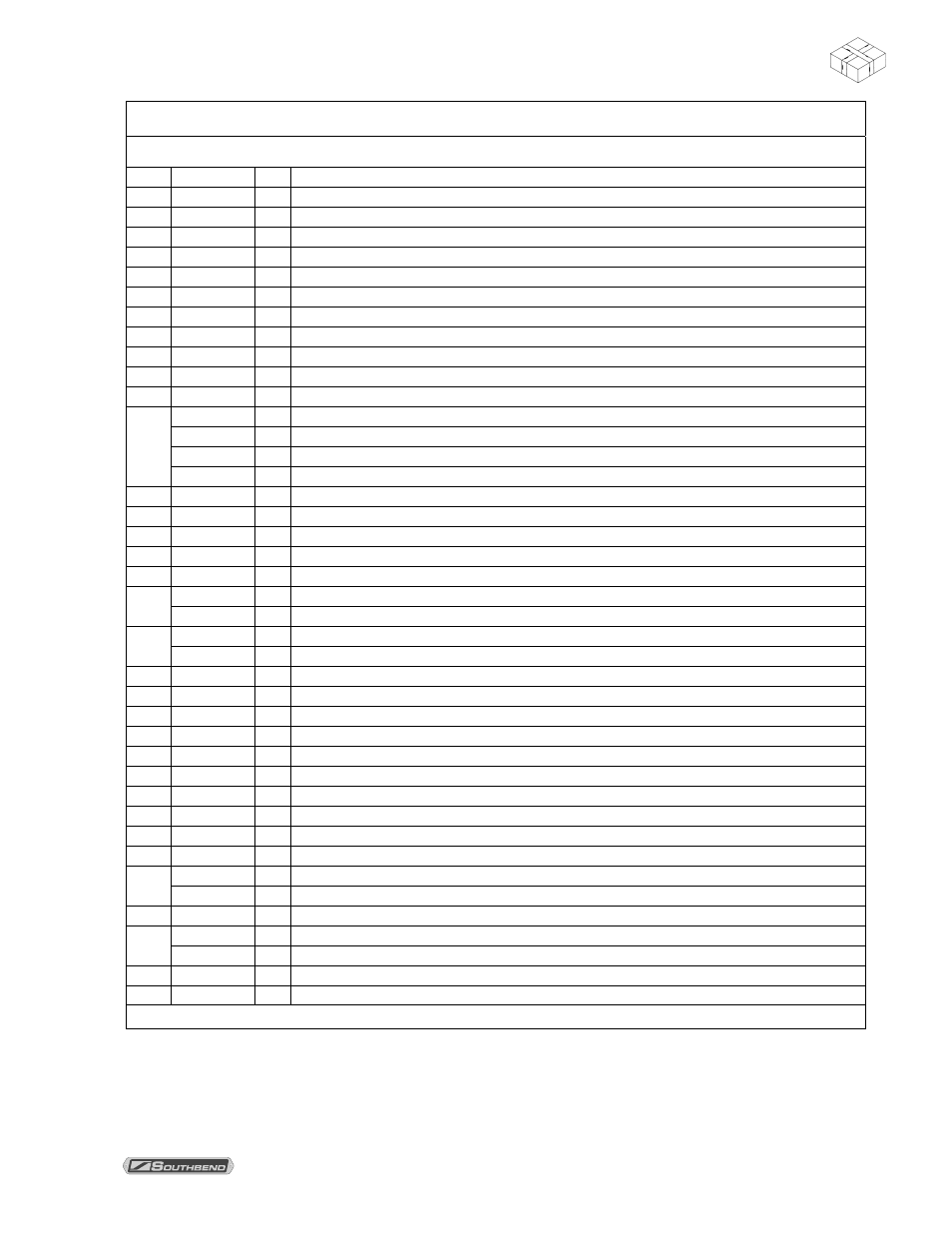 Arts | Southbend Marathoner User Manual | Page 55 / 76