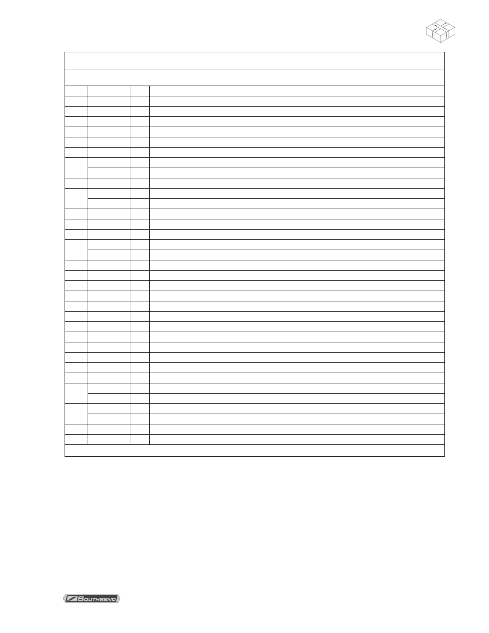 Arts | Southbend Marathoner User Manual | Page 57 / 76