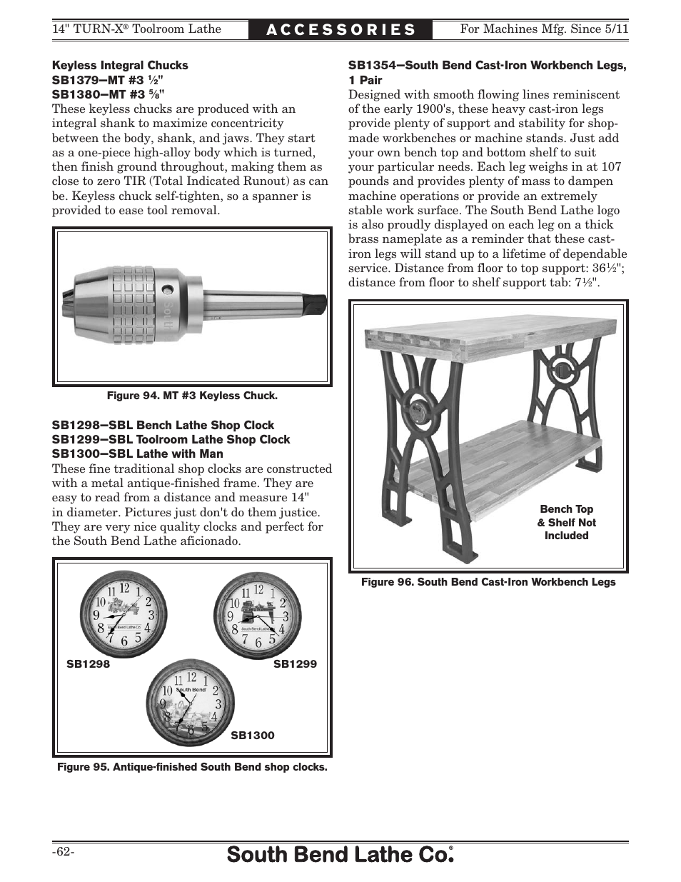 Southbend 14" Turn-X Toolroom Lathe 14"x 40" sb1039 User Manual | Page 64 / 132