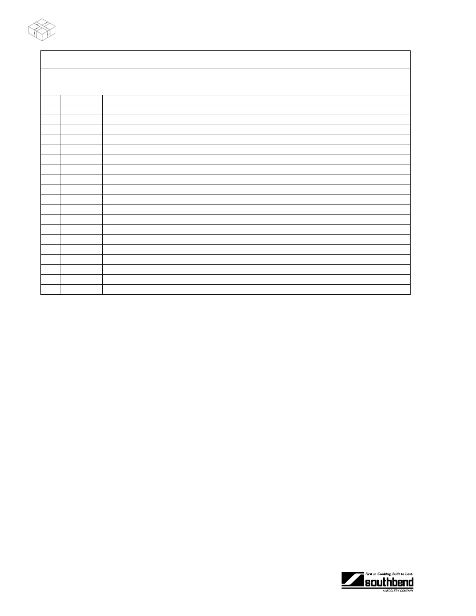 Arts, Sez s, Water inlet and drain parts | Southbend SEZ/3 User Manual | Page 46 / 52