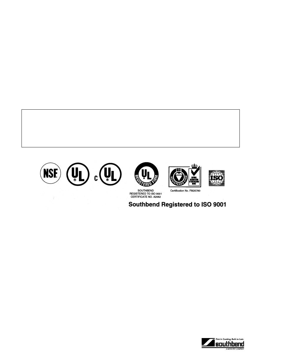 Super simple steam sez series countertop steamers | Southbend SEZ/3 User Manual | Page 52 / 52