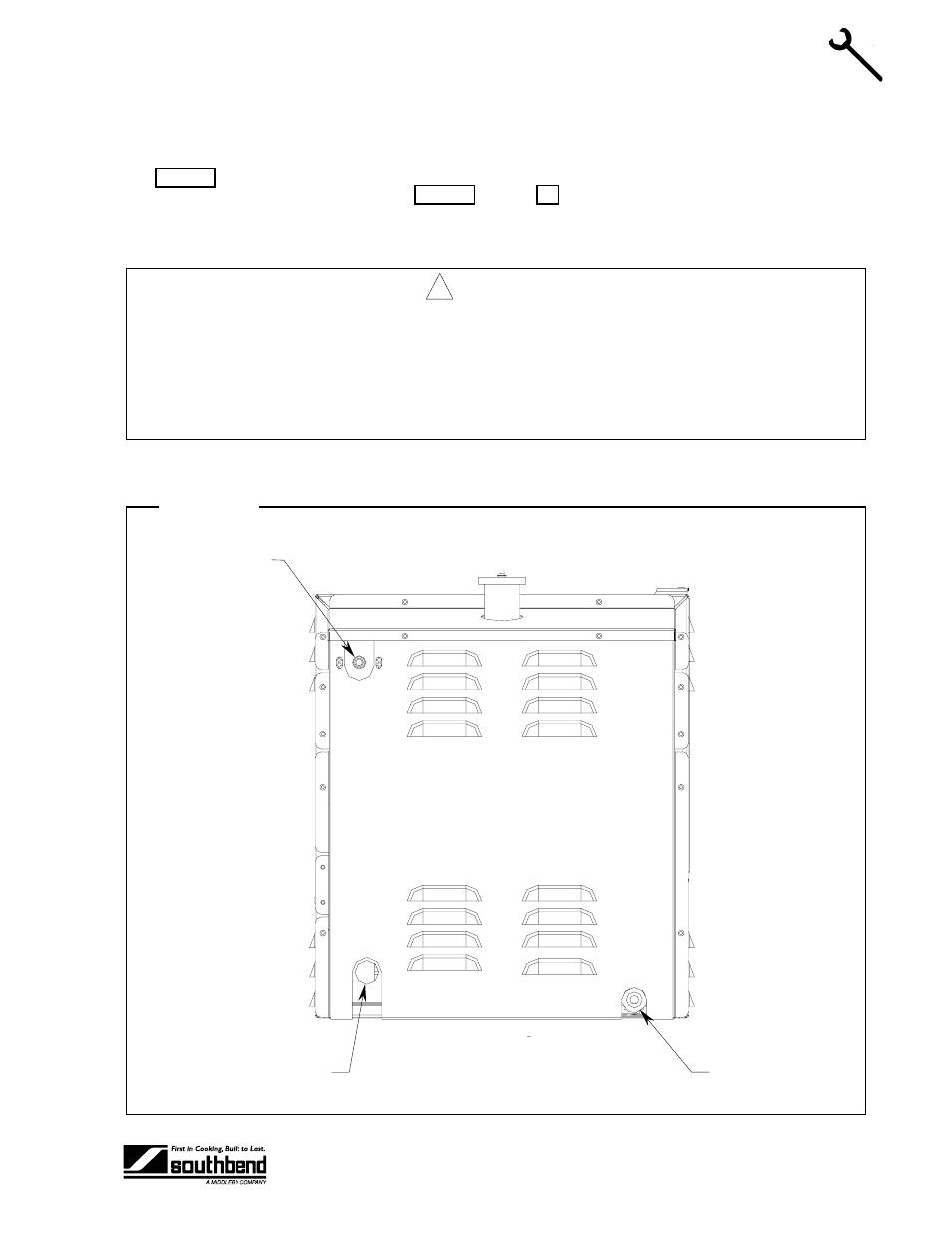 Step 3: electrical connection, Nstallation | Southbend SEZ/3 User Manual | Page 9 / 52