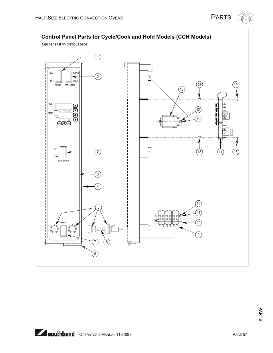 Arts | Southbend 1184093 User Manual | Page 57 / 72