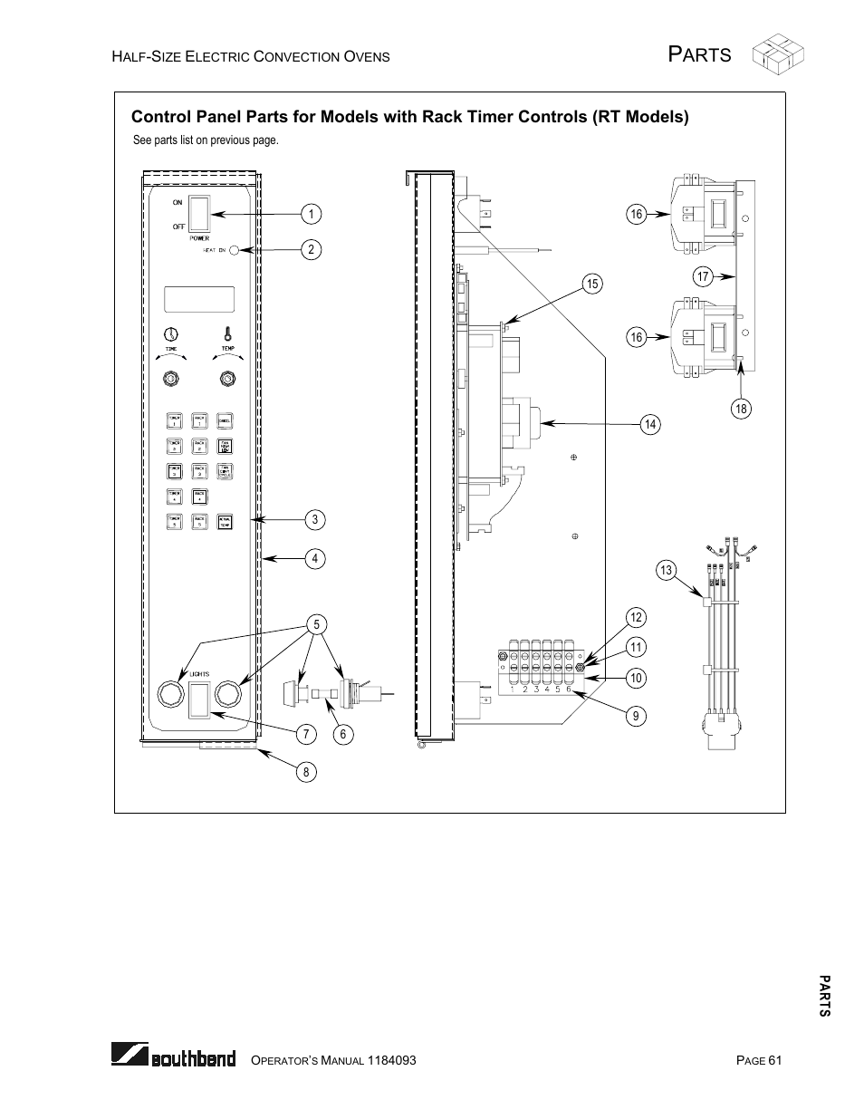 Arts | Southbend 1184093 User Manual | Page 61 / 72