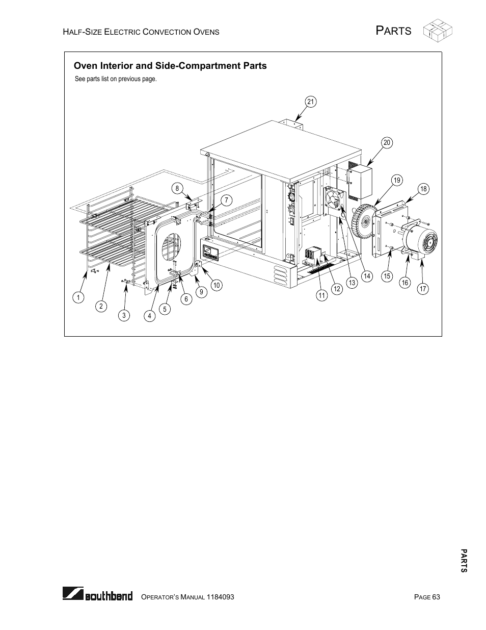 Arts | Southbend 1184093 User Manual | Page 63 / 72