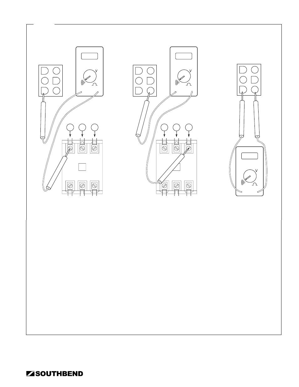 Power switch check | Southbend STRE-3EZ User Manual | Page 25 / 44