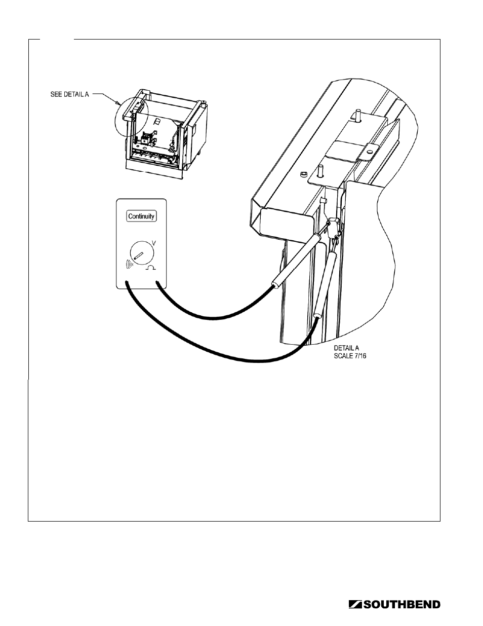 Door switch check | Southbend STRE-3EZ User Manual | Page 28 / 44