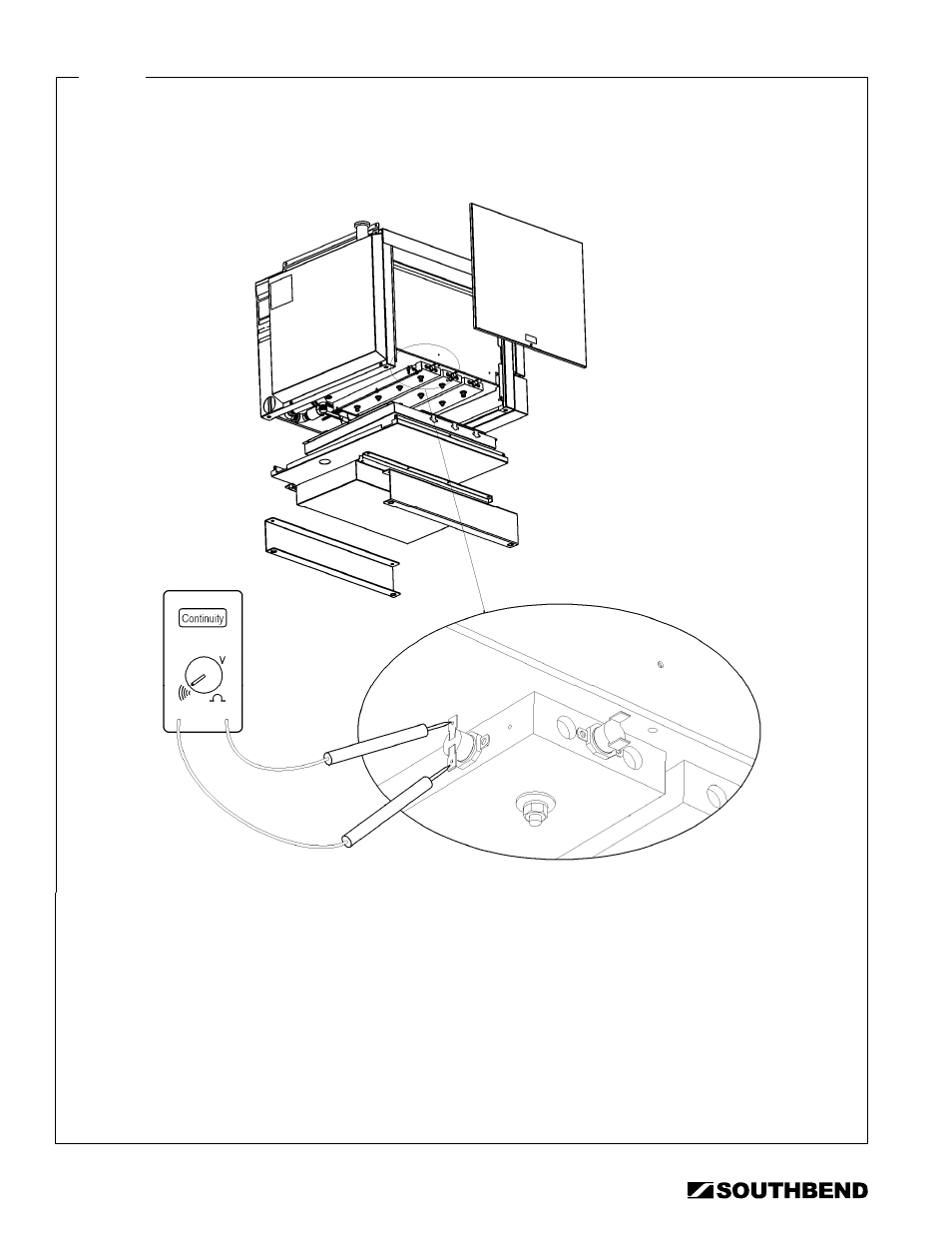 Water-level-control sensor check | Southbend STRE-3EZ User Manual | Page 30 / 44