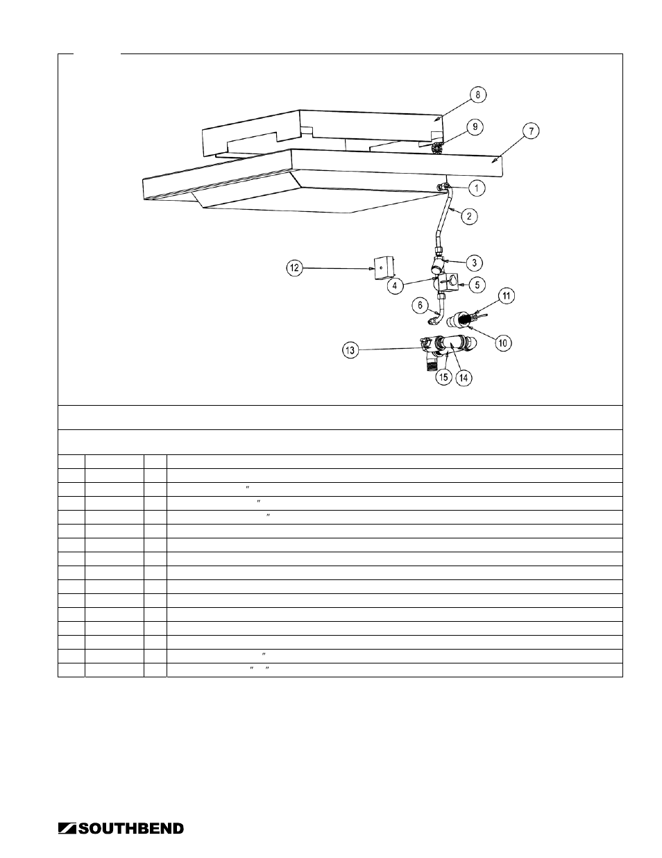 Water train parts, Water-train parts | Southbend STRE-3EZ User Manual | Page 41 / 44