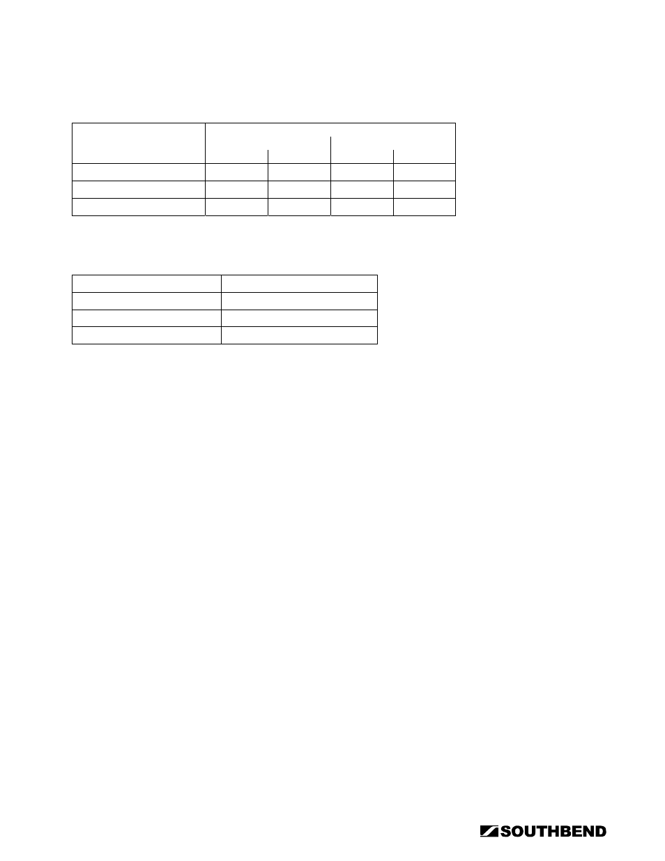 Southbend STRE-3EZ User Manual | Page 6 / 44