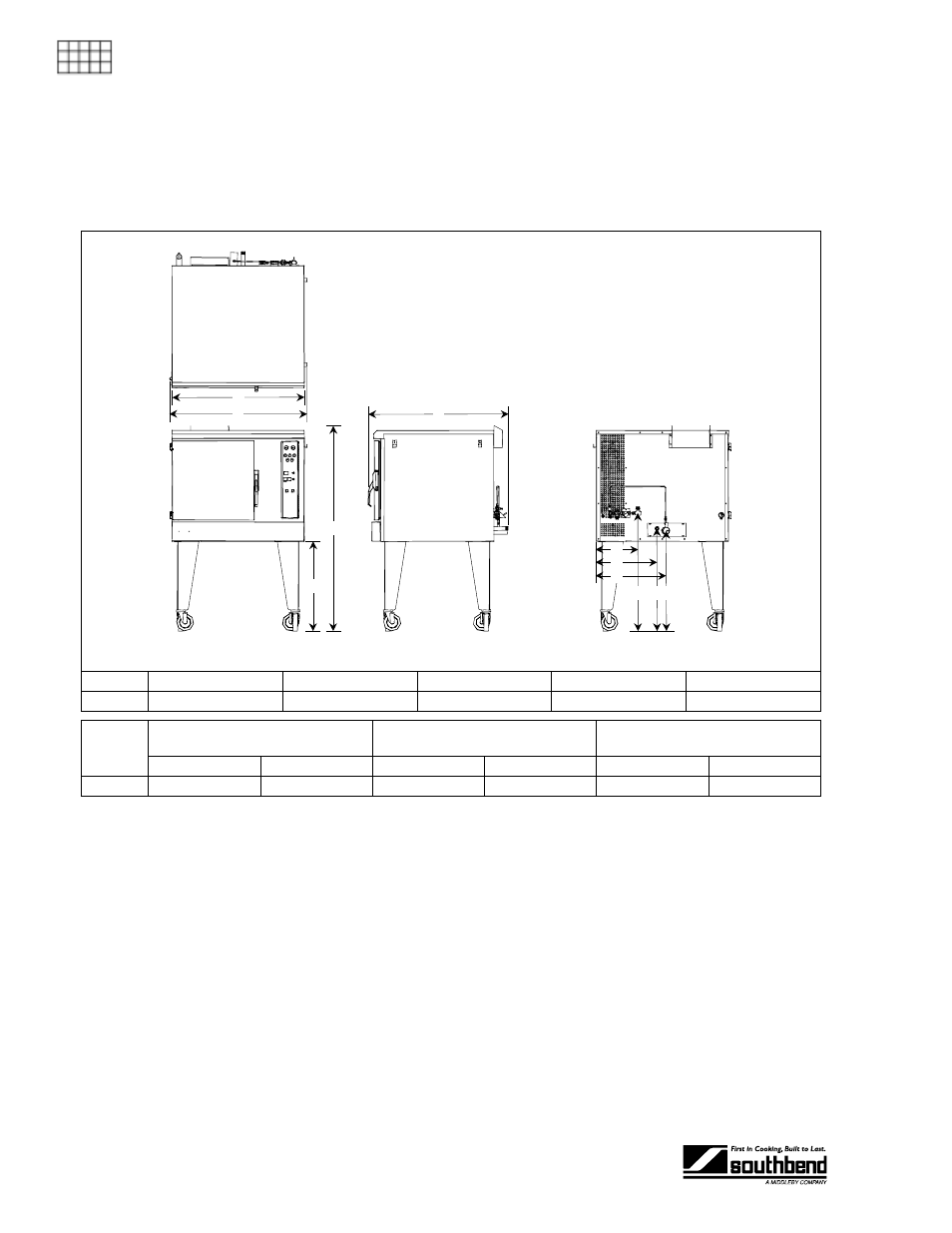 Pecifications | Southbend CG90-1 User Manual | Page 4 / 46