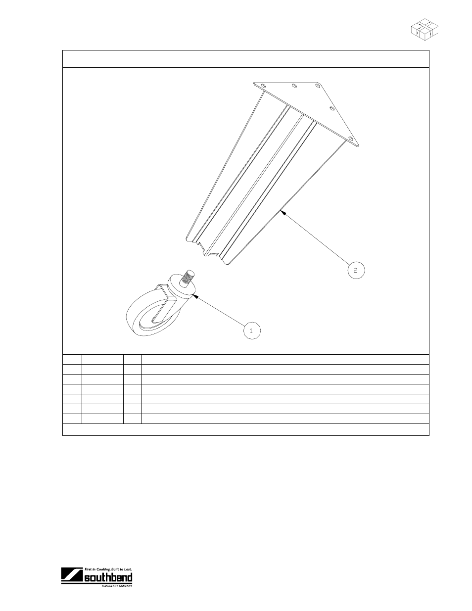 Arts | Southbend CG90-1 User Manual | Page 45 / 46