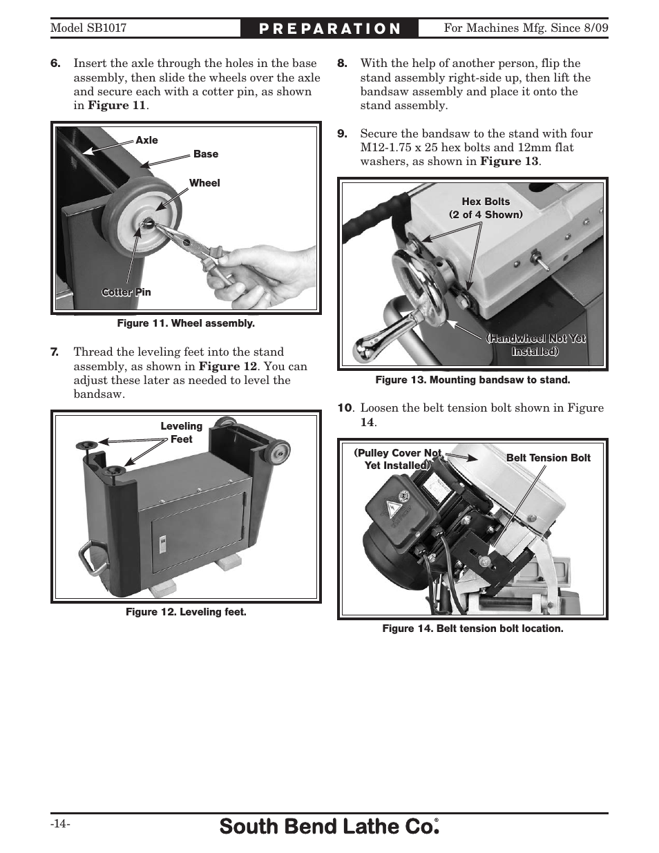 Southbend SB1017 User Manual | Page 16 / 56