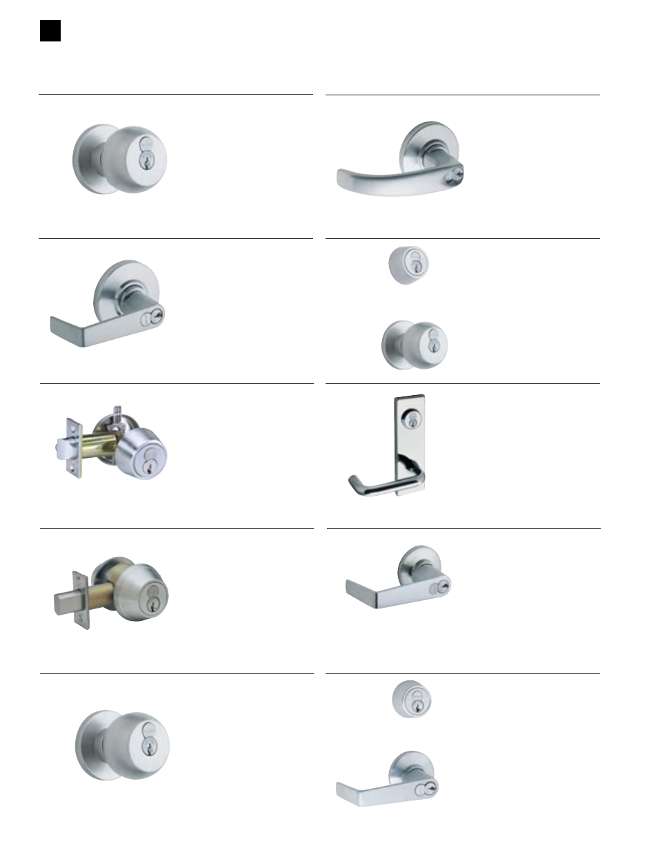 Full size interchangeable core | Schlage CYLINDERS User Manual | Page 14 / 32