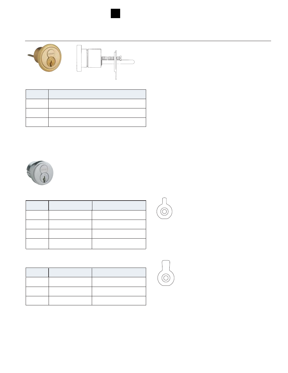 Schlage CYLINDERS User Manual | Page 17 / 32