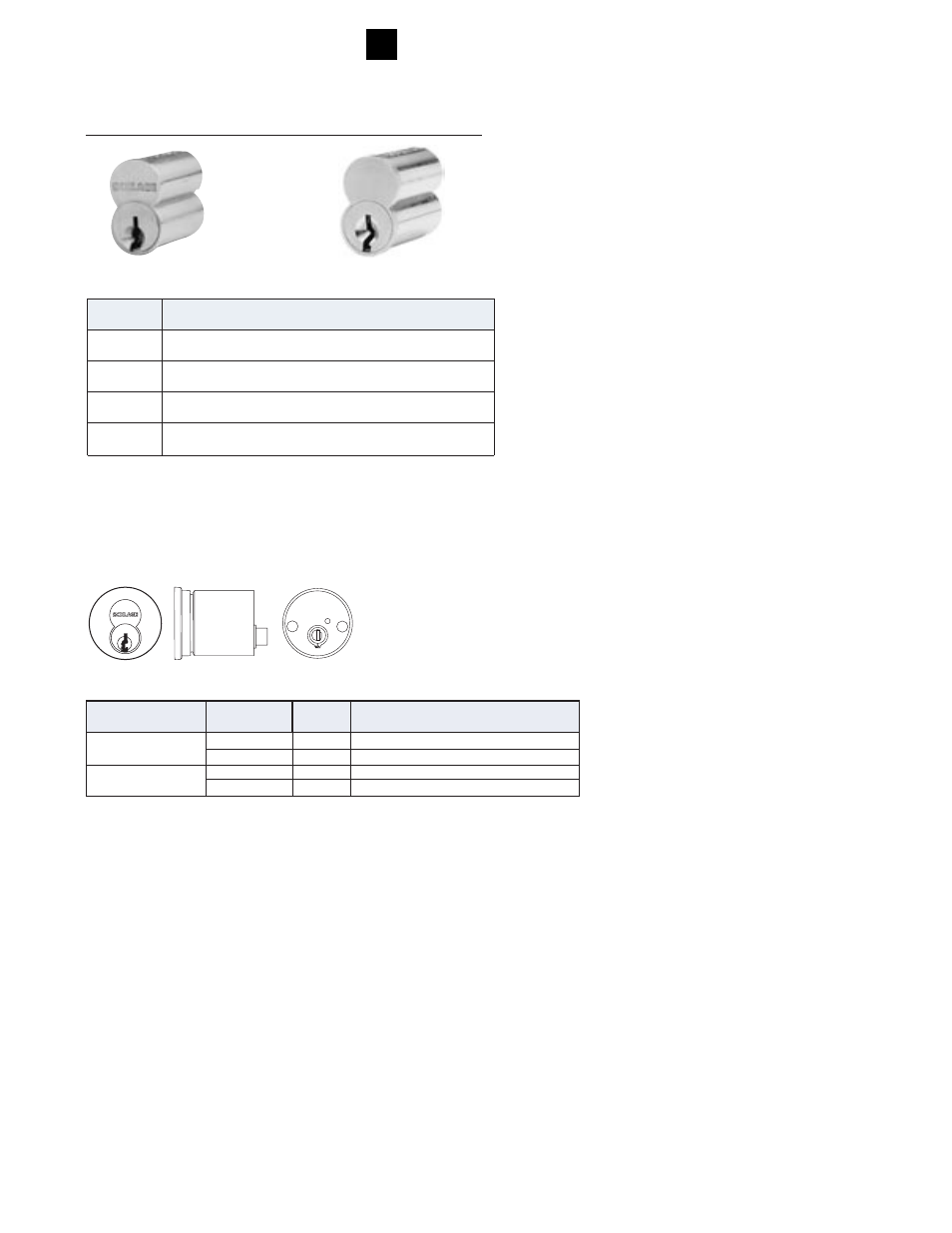 Schlage CYLINDERS User Manual | Page 19 / 32