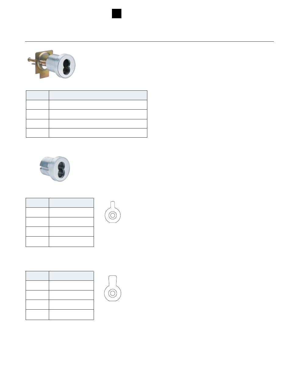 Schlage CYLINDERS User Manual | Page 21 / 32