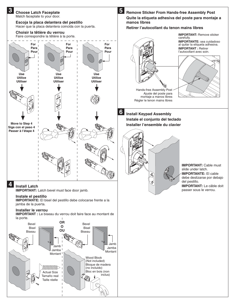 Schlage FE595 User Manual | Page 2 / 4