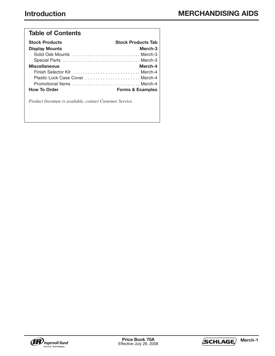 Schlage Price Book 70A User Manual | Page 100 / 108