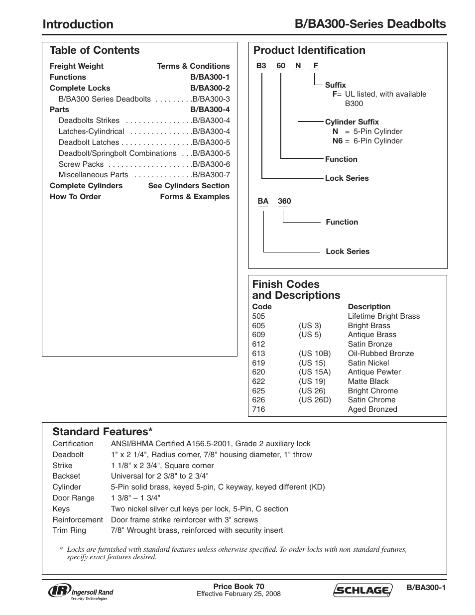 Schlage Price Book 70A User Manual | Page 26 / 108
