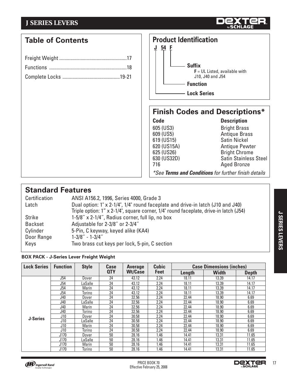 Schlage Price Book 70A User Manual | Page 72 / 108