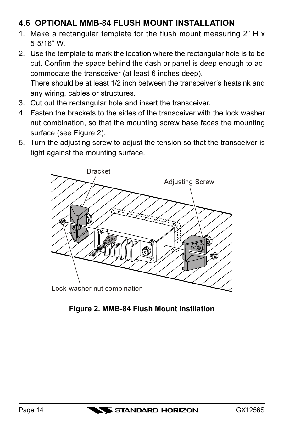 Standard Horizon QUEST+ GX1256S User Manual | Page 14 / 72