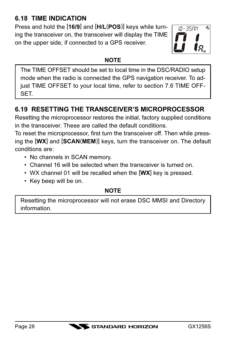 Standard Horizon QUEST+ GX1256S User Manual | Page 28 / 72