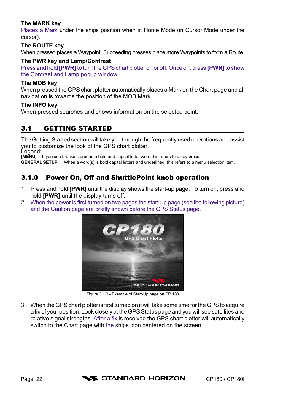 Standard Horizon CP180 User Manual | Page 20 / 92