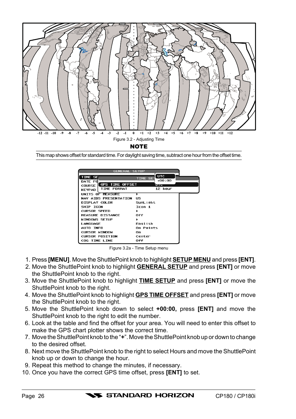Standard Horizon CP180 User Manual | Page 24 / 92