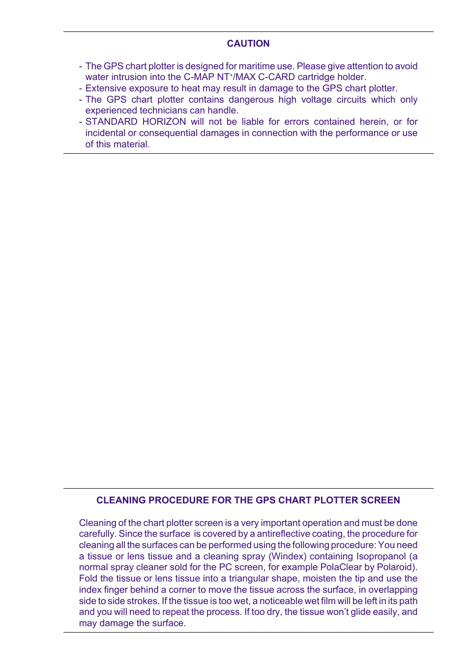 Standard Horizon CP180 User Manual | Page 3 / 92