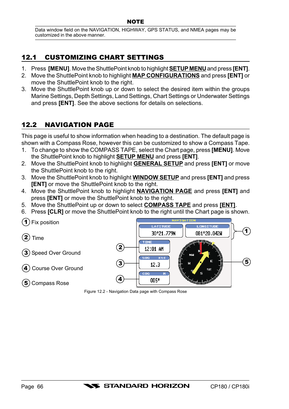 Standard Horizon CP180 User Manual | Page 64 / 92